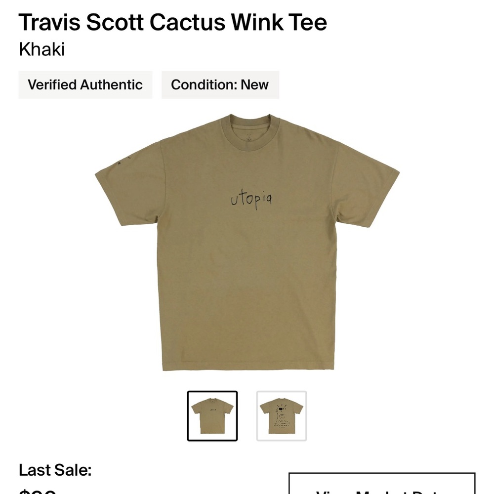 Travis Scott wink Tee XXL